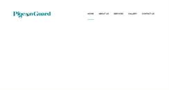 Desktop Screenshot of pigeonguard.com